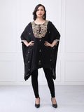 Black Embroided Kaftan