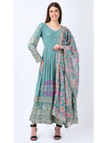 Anarkali Gown with Dupatta