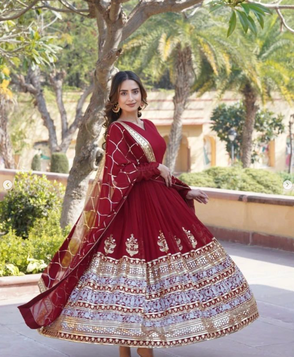 Ethnic Festive Gown for Women